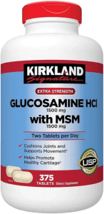 گلوکوزامین اچ سی ال کرکلند با MSM
